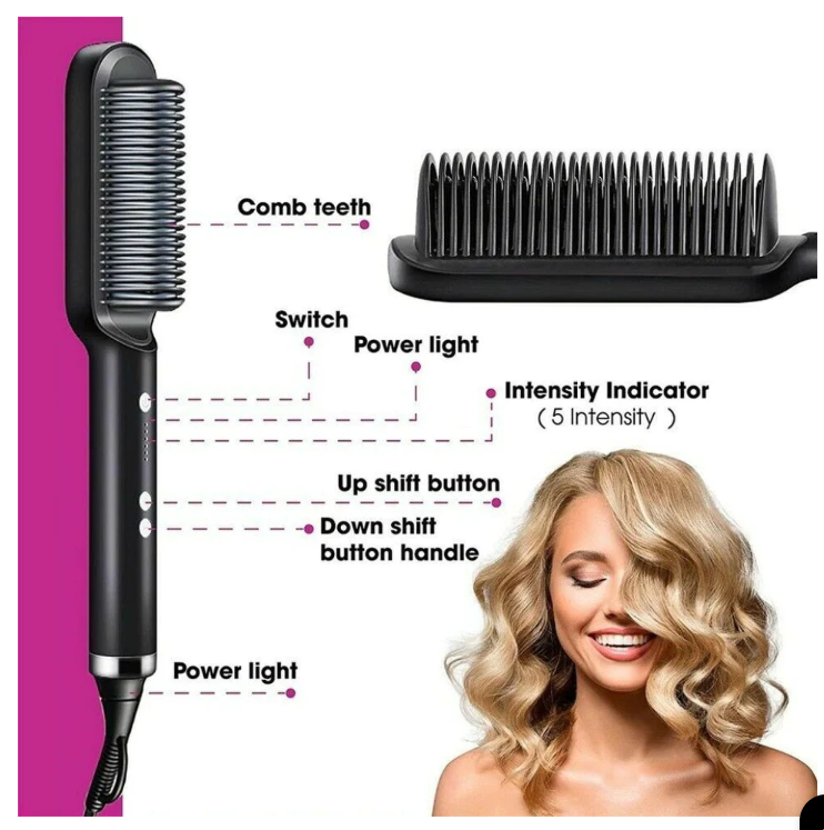 hair straightener comb